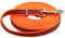 Gummierte Suchleine ohne Handschlaufe - neon orange, 10 m
