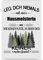 PR Print Royal Berufe Blech-Schild - Leg Dich Niemals mit Einer Hausmeisterin an - Lustiges Geschenk Büro, Job, Arbeit, Kollegin, Freunde, Metall-Poster - Querformat A4