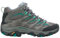 Merrell Moab 3 Mid GTX, Scarpe da Arrampicata Alta Donna, Granite Marine, 38.5 EU