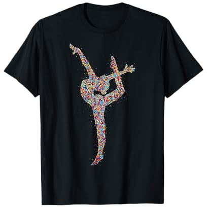 Turnen Turnerin Gymnastik Damen Mädchen T-Shirt