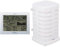 Technoline MA 10410 Wetterstation mit Anbindung zum MOBILE ALERTS Haus-Überwachungs-System & TXCOVER, Schutzhülle