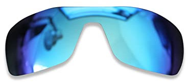 POLARLENS Verres polarisés de rechange pour Oakley Turbine Rotor - Compatible avec les lunettes de soleil Oakley Turbine Rotor, bleu glace, Taille unique
