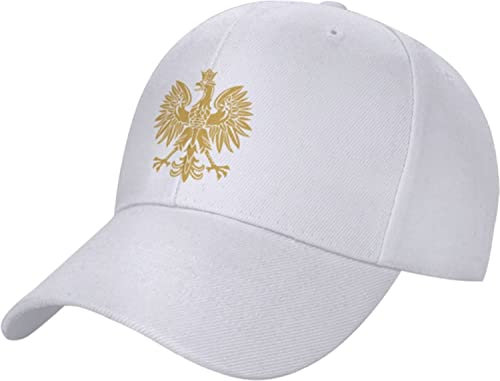 Polnischer Adler Polska Polen Baseball Cap Herren Damen - Klassische Papa Hut Einstellbare Einfarbig Hut, Fotofarbe, One size