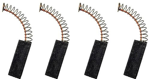 4 Pcs Motor Carbon Brushes, 6.3 * 11 * 32mm Carbon Brushes Electric Motor Universal Power Tool Repair Part for Vacuum Cleaner