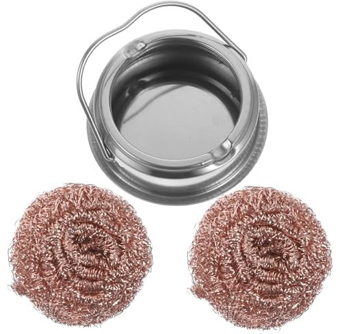 VILLFUL Soldering Iron Tip Cleaning Kit Wire Ball Cleaner for Soldering Iron Tips DIY Essential Tool