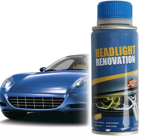 Comioke 100 ml Universal-Auto Scheinwerfer Reparaturflüssigkeit, Autoscheinwerfer-Erneuerung, Polierflüssigkeitspolymer-Nachfüllflasche