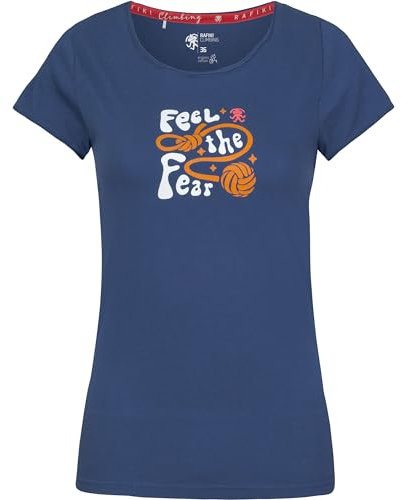 Rafiki Damen Jay T-Shirt, Ensign Blue, M