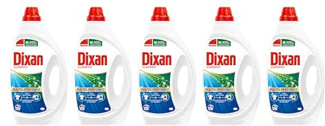 Dixan Detersivo Lavatrice Liquido Classico, 5 confezioni da 42 lavaggi, 210 lavaggi totali
