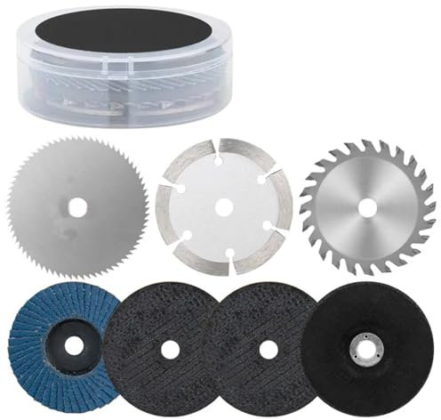 Lame de scie électrique 76mm, 7 pièces, disque de coupe, outil rotatif, coupe-métal, outil électrique, coupe du bois, accessoire de broyeur électrique