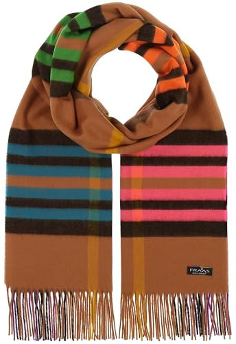 FRAAS Cashmink Schal 56 x 200 cm - Weicher als Kaschmir - Made in Germany - Schal kariert für Damen und Herren - Perfekt für Herbst und Winter Soft Camel