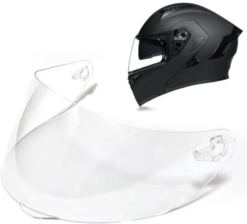 Sonnenblende für Motorradhelme, Windschutzscheibe, Visier, Vollgesichtsvisier, Passend für Hochklappbare Integralhelme Von Motorradhelmen, Visierfolie