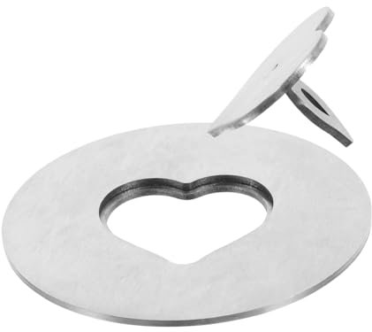 TOPBATHY Edelstahl Kerzenlöscher mit Deckel Silber Rostbeständig Verhindert Wachsspritzer für Nachtische und Gemütliche Atmosphäre