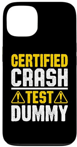 Hülle für iPhone 13 Zertifizierter Crashtest Dummy Humor