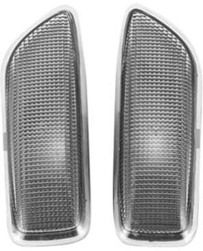 NUOSDEX Seitenblinker Kompatibel Mit Volvo Für S60 S80 V70 XC70 XC90 1999-2007 2008 2009 Auto-Kotflügel Vorne Seitenmarkierungsleuchte Links/rechts Blinkerleuchte 30722641 30722642