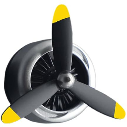 Désodorisant rotatif pour voiture, hélice - Clip de diffuseur de sortie d'air - Clip de sortie d'air de climatisation exquis - Clip de ventilation de parfum de voiture pour camion, maison