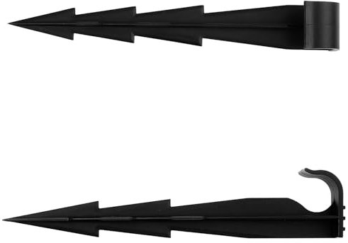 Verdone 100er Set Erdspieße PRO für Bewässerung 16 cm – UV-beständig & robust – Mit 10 Widerhaken für sicheren Halt – für Tropfschlauch, Gartenschlauch, Sprühschlauch, Perlschlauch.