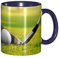 QGGHNISD Tazza da golf, tazza da caffè da 330 ml, tazza da tè in ceramica, adatta per casa, ufficio o regali
