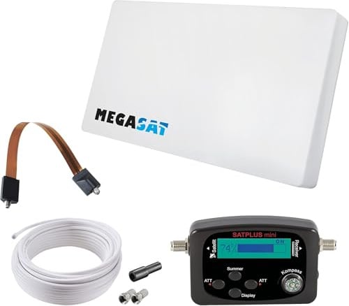 Megasat Kit Antenne Plate D1 Profi-Line – Antenne Satellite, 1 utilisateur
