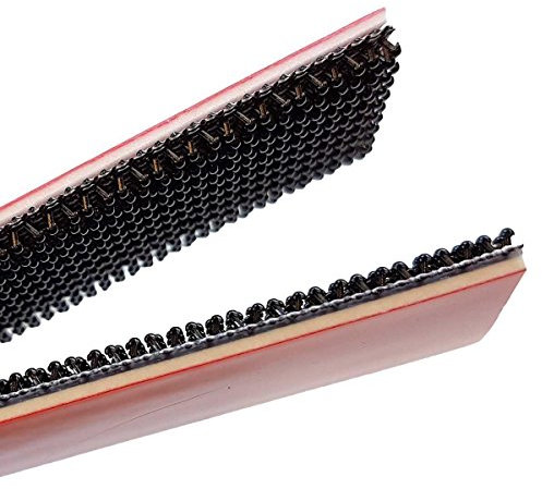 Alfa-Lok® VELCRO Brand Cinta adhesiva extra fuerte 25mm x 10cm Negro