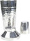 Chef Craft 21963 Hammered Cocktail Shaker, Stainless Steel, stainlesssteel