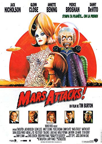 Poster Mars Angriff Zeigt Cine Kultfilme