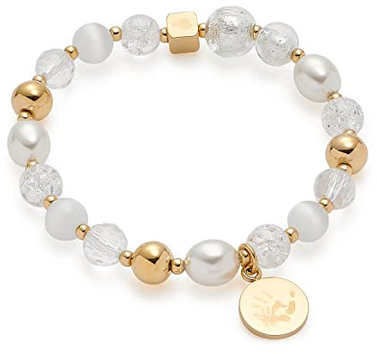 JEWELS BY LEONARDO Damen-Stretcharmbänder Edelstahl 018113