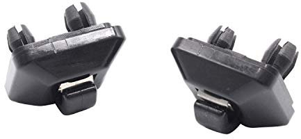 TAKPART - 2 ganci per aletta parasole interna, per A1, A3, A4, A5, Q3, Q5, 8U0857562A, 8E0857562A