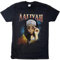 Aaliyah T Shirt Trippy Logo Nue offiziell Herren Schwarz S
