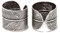 WINDALF Bohemian Elfen-Ohrklemme NAOMY 10 mm Vintage Elben-Feder-Haarschmuck 925 Sterlingsilber