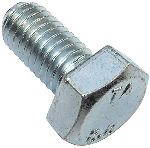 AERZETIX - C47320 - Satz von 50 stück - bolzen schrauben sechskantschrauben M8x16 - mit sechskantkopf - Ø8x16mm - DIN 933 - klasse 8.8 - aus verzinktem stahl - heimwerken - montagewerkzeug eisenwaren