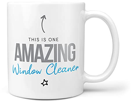 TeHe Gifts This is One Amazing Window Cleaner Gift 10oz Mug