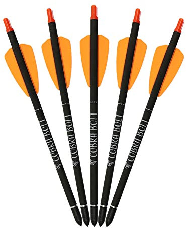 X-Bow FMA Carbonbolzen - 7,5 Zoll | Deep Penetration - für Cobra System, Cobra R9 + R10 & Cobra Adder - 10er Pack; Armbrust