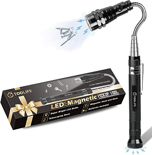 TOOLIFE Stocking Stuffers for Men, Magnetic Pickup Tool, Christmas Gifts for Dad Husband Boyfriend, Birthday Anniversary Ideas, Cool Gadgets for Men
