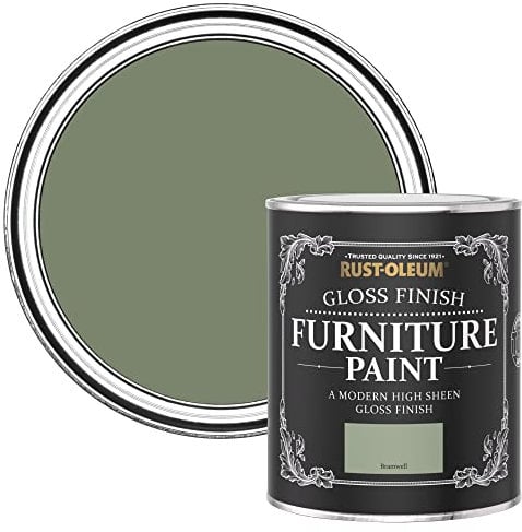 Rust-Oleum Green Furniture Paint in Gloss Finish - Bramwell 750ml