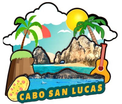 Cabo San Lucas Mexico Fridge Magnet Wooden Collection 3D Wood Handmade Travel City Souvenirs Refrigerator Magnet Home Decoration Gift -16