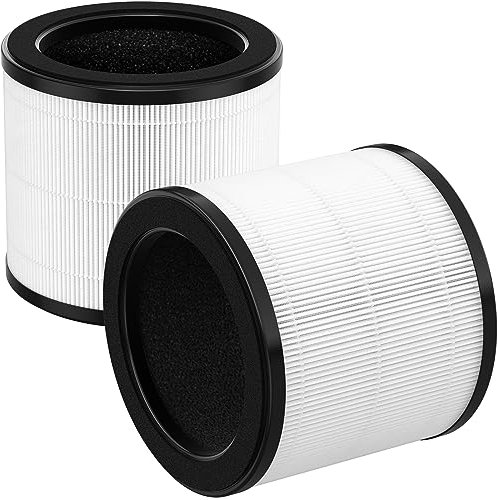 CFKREYA 2 Pack HAPF360 Type J Filter Replacement Compatible with Holmes True HEPA 360 Purifier HAP360W and Bionaire BAPF361