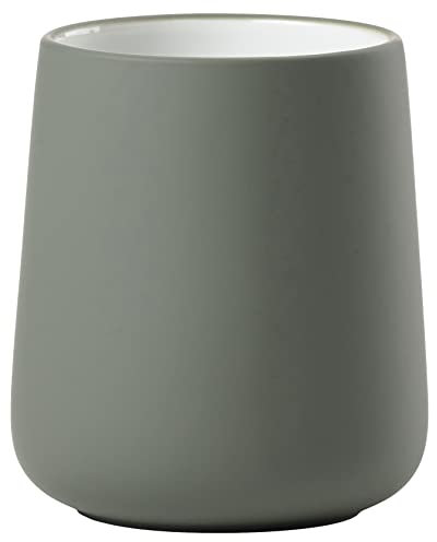Zone Denmark Denmark Nova Toothbrush Mug Dia 8 x 10 cm Olive Green