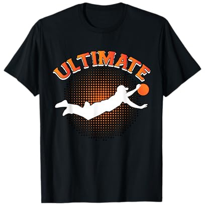 Ultimate Frisbee Wurfscheibe für Damen und Herren T-Shirt