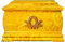 BONOOL Gedenkurne mit handgraviertem Design, handgefertigt, Baum des Lebens, Holzurnen für Erwachsene, für menschliche Asche, hölzerne Bestattungsurnen (Golddraht Nanmu, 380 Kubikzoll)