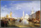 Malen nach Zahlen für Erwachsene Kits Venedig Die Dogana und San Giorgio Maggiore Gemälde von Joseph Mallord William Turner DIY Ölgemälde Malen nach Zahlen Kits