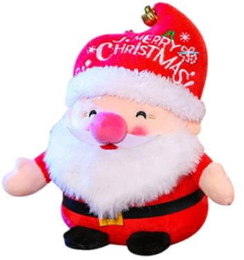 Weihnachtsmann-Weihnachtsfiguren, Weihnachtsmann-Puppe, traditionelle Neuheit auf dem Tisch, Weihnachtsdekoration, Weihnachtsmann-Puppenspielzeug für, 20 cm