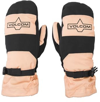 Volcom Damen Mitt V.Snow Over Snowboard Ski-Handschuh, Coral Haze S5, Medium