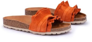VERBENAS Sandalen Rocío Serraje Volante Tiger - Größe: 40