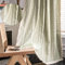 Shesyuki Boho häkeln Vorhänge, 2er Set im Landhausstil Baumwolle Spitze Vorhänge mit Quasten, häkeln Stricken Vorhänge für Wohnzimmer, Schlafzimmer, im Freien（Green Stripes）