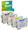 Inkadoo Tinte für Epson C13T08954011 / T0895 enthält 4X Tintenpatrone Kompatibel Stylus SX 210 110 415 405 205, ca. 880 Seiten Druckerpatrone, Patronen, Druckertinte