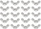 sourcing map 1/4-20 Wing Nut 20 Pcs, 304 Stainless Steel Butterfly Wing Nuts Fasteners Parts Hand Twist Tighten Wing Nuts for Machinery Electronic Equipment DIY, Silver