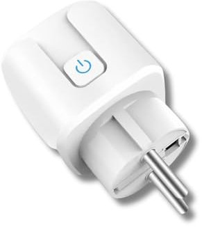 Enchufe Inteligente WiFi Smart Life - Compatibilidad con Alexa, Google Home. Control Remoto por App, Programación de Horarios, Diseño Compacto para Pared, Fácil Configuración