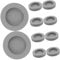 OSALADI Leakproof Hose Replacement Plug 10pcs Soft Rubber Air Conditioner Drain Plugs Easy Install for Air Conditioning Units