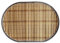 Tapetes de mesa de comedor, paja de maíz natural, resistente al calor, bohemio, ovalado, antideslizante, rústico, para decoración de escritorio interior y exterior