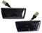 Huhpa Dynamische Blinker Seitenfender Marker Sequentielle Blinker for Opel Astra H MK5 Insignia Zafira Corsa D MK4 Meriva Adam(Dynamic Smoked Black)